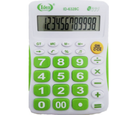 Calculadora Idea de 12 dígitos - Verde - ID-6328C