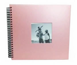 Álbum Scrapbook (Fotobook) 20 Folhas - ROSA - 04012