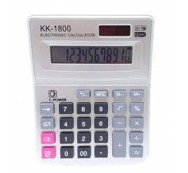 Calculadora de Mesa - média 12 dígitos Kk-1800