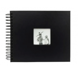 Álbum Scrapbook (Fotobook) 20 Folhas - Preto - 554-01
