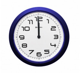 Relógio de Parede Eurora Azul - 6517