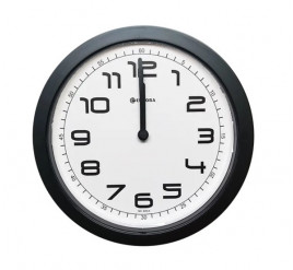 Relógio de Parede Eurora Preto - 6517