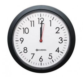 Relógio de Parede Eurora Preto - 6575